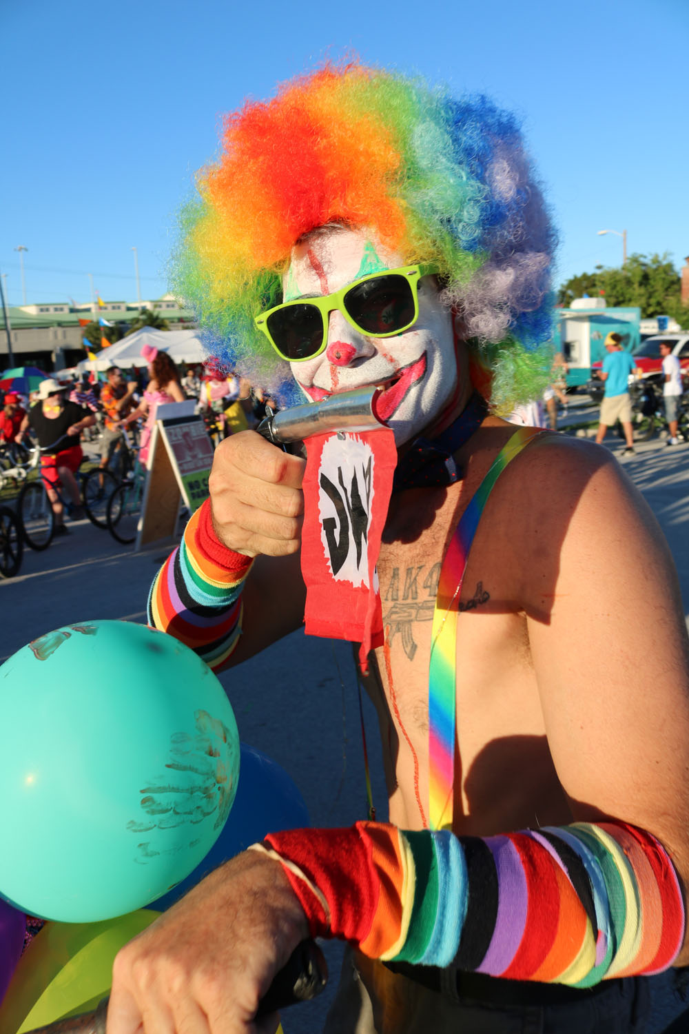 Zombie Bike Ride 2018 photo - Duval Street, Key West